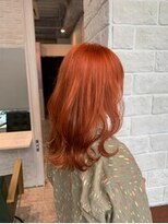 イロ ジェイアール JR奈良店(IRO) オータムオレンジ/秋カラー/くびれヘア