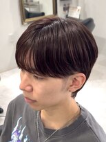 ヘアー アンド ビューティー ザ エフ 西尾店(Hair Beauty the F)&nbsp;マッシュウルフ　ブリーチなし