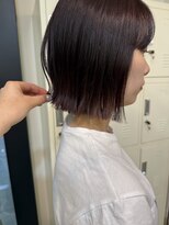 シンエノム(Shin enom)&nbsp;ラベンダーブラウン/ぱつボブ