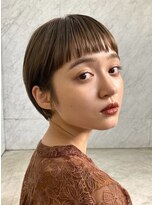 VETRO HAIR SALON 【ベトロ　ヘアサロン】【10月中旬 NEW OPEN（予定）】&nbsp;【ミニボブ】ぱっつん前髪×丸みショートボブ