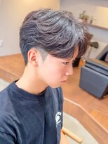 シープドッグ(SHEEP DOG)&nbsp;ショートフェザー　トレンドパーマ　メンズカット　モテるパーマ