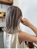 【圧倒的透明感×感動のツヤ！】カット+HUEカラー+ホリスティックTR ￥20190