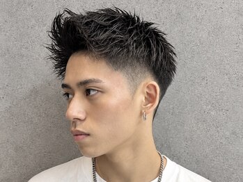 フジヤマバーバーショップ アジト(FUJIYAMA BARBER SHOP ajito)の写真/【明石駅/メンズサロン】LOOK GOODな見た目から。キメすぎず、ゆるすぎず、ちょうどいいカンジ。