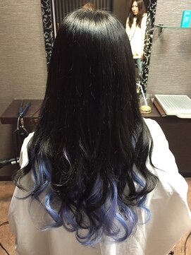 コーボ 柏(COVO) 【COVO柏/takahashi】　マーメイドブラック～エクステstyle～