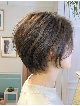 ロンド 表参道店(Lond) 【津賀雅也】ヘルシーレイヤーのフェザーマッシュ♪