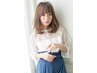 《髪の表面を整え艶を与える》カット＋白髪染め￥10230→￥9240