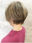 大人ショート_パールベージュ