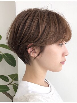 エリマ 調布(elima) 丸みショート20代30代40代イルミナカラーショートボブ髪質改善