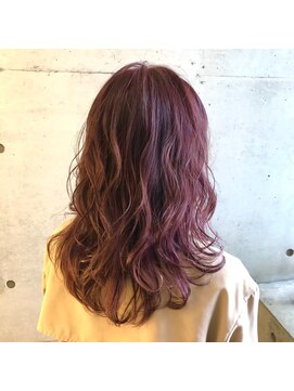 フェリア 松山(Feria) 【Feria松山】可愛いボルドー×ウエーブスタイル相原愛梨-