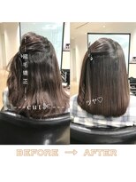 ラブクロムトーキョー オモテサンドウ(LOVECHROME OMOTESANDO)&nbsp;縮毛矯正髪質改善ストレート/表参道髪質改善トリートメント