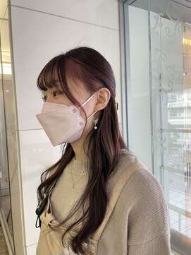 エディット アンド 千里(Edit&) インナーカラーピンク◎