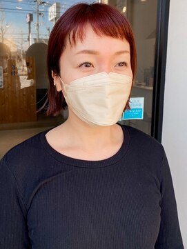 エレッタプロデュースドバイアリュール(Eletta Produced by ALLURE) 大人可愛い赤毛