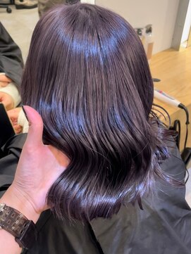 ジーナ 札幌大通(Zina) 髪質改善*艶髪ラベンダーアメジスト【Zina札幌大通】