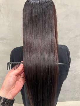 ノーツ 亀有(NAUT) 縮毛矯正/髪質改善/ストレート/ショコラアッシュ/亀有