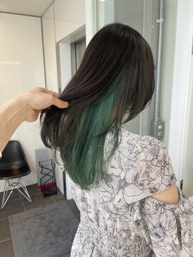 アライブ ハラジュク(ALIVE harajuku) グラデーションカラーバレイヤージュインナーカラー　ryota