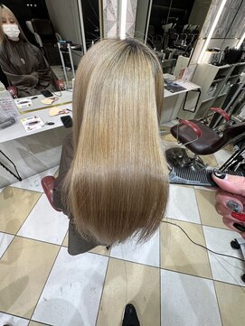 アース 高田馬場店(HAIR&MAKE EARTH) プレミアムストレート