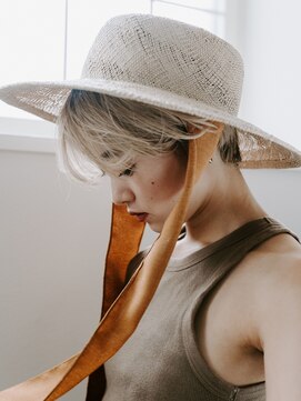 ミット バイ ツリー 吉祥寺(mit by tree) センターパートショート×メルティーカラー