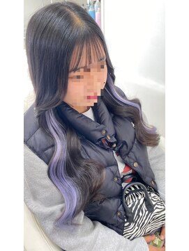 ヘイルジューシー(hail JUICY) イヤリングカラーエクステ