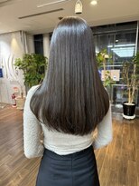 ザック ヴィ(ZACC  vie)&nbsp;レイヤーカット/セミロング/艶カラー/学割U24