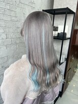 プライズ 池袋店(prize)&nbsp;ダブルカラーブリーチハイトーンホワイトベージュ