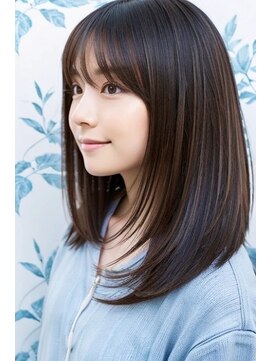 ロアゾブルーミュージアム(L'oiseau Bleu museum) 全体的にレイヤーを入れて軽めのスタイル