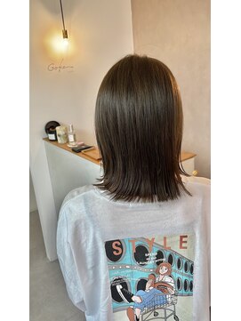 ゴカン(Gokan) オリーブベージュロブ♪