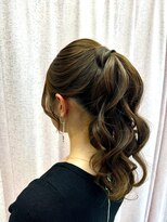 ヘアメイク マリア 福岡天神西通り(hair make MARIA) キレイめポニーテール
