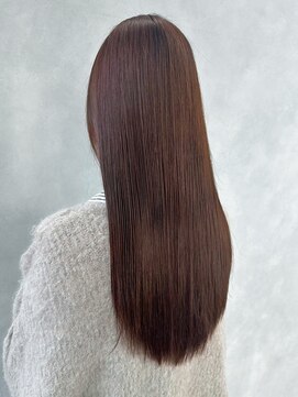 アイティーバイアルバム 藤沢店(IT by ALBUM) レイヤーロング美髪グレーベージュセミディ_ba493991