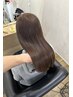 《髪質改善★★★》カット+透明感カラ-+TOKIOトリ-トメント￥14850 白髪染めOK