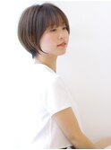 20代30代40代50代ボブルフネビージュ小顔ワンレンショート