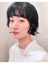 スノッブエンバンプ(snob enVAmp) ショートボブ×パーマ【京都ショート/三条/四条/20代30代】