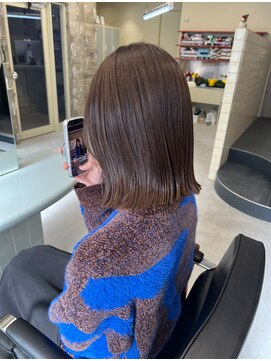 ベラ(BELLA) BELLA☆KONI☆ボブ×ブラウンカラー