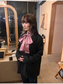 ブリーチなしで、ブラウンカラー