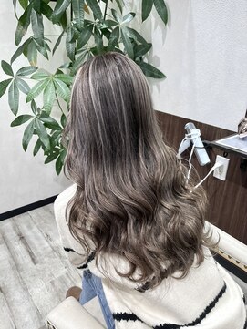 ベルヘアーデザイン 堺東(Belle hair Design) コントラストハイライト/外国人風/ハイライト/堺東