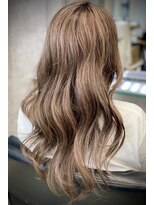 キャラ シャローネ 池袋(Chara Chalone)&nbsp;ハイライトラベンダーピンクベージュレイヤーカット個性派ちゃん