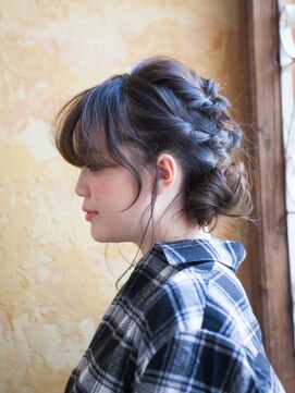 スリー いわき(iii) 編み込みアレンジ【いわき】