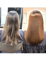 エトネ ヘアーサロン 仙台駅前(eTONe hair salon) 【大人女性】セミロングストレート
