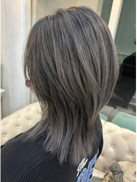 グラスペディア(graspedia) アッシュカラー/グレージュ/アッシュグレー/ウルフカット/透明感