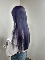 ビーグレイス パティオ&nbsp;ラベンダーカラー×20代韓国風ストレートヘア