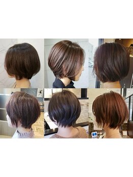 フェイスラインもすっきり！実力派スタイリストによる似合わせカットのショートスタイルを♪