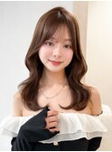 黒髪 クラゲヘアー オリーブグレー 小顔 ココアベージュ 