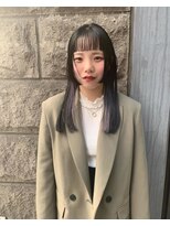 テンション(tension)&nbsp;ブリーチカラー2トーンインナーカラー札幌大通駅バスセンター駅