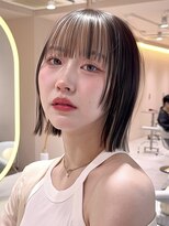 サンドイエナ 横浜店(sand yena)&nbsp;横浜で広がらないぱつっとボブ