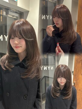 ニューヨークニューヨーク 梅田茶屋町店(NYNY) レイヤー×ヘーゼルベージュ