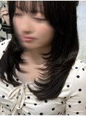 ミディアムハッシュ/レイヤー/千葉駅/MINA