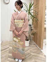 ミグ バイ クオーレ(mig by CUORE)&nbsp;色留袖レンタル　着付け　ヘアセット　着物　結婚式