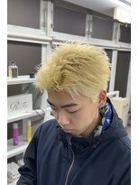 シード(SEED) スパイキーショート×ハイトーンカラー