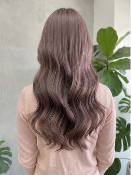 モッズヘア 足利(mod'hair) 20代30代透明感髪質改善カラーラベンダーグレージュ春カラー