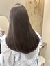 ブリーチなしダブルカラー+髪質改善トリートメント￥16500[小倉/透明感カラー]