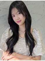 2席のみの美容室 アナイス(Anaiss)&nbsp;ゆるふわロングレイヤーカット◎ダークブラウン＊